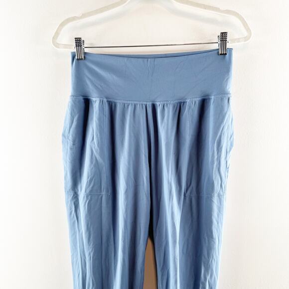 Athleta Salutation Pull On High Waisted Jogger Pants Blue Star Medium - Picture 8 of 9